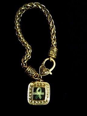 Scoliosis Awareness Charm Bracelet